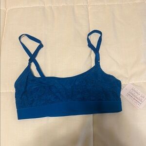 Auden Blue Lace Bralette XS NWT